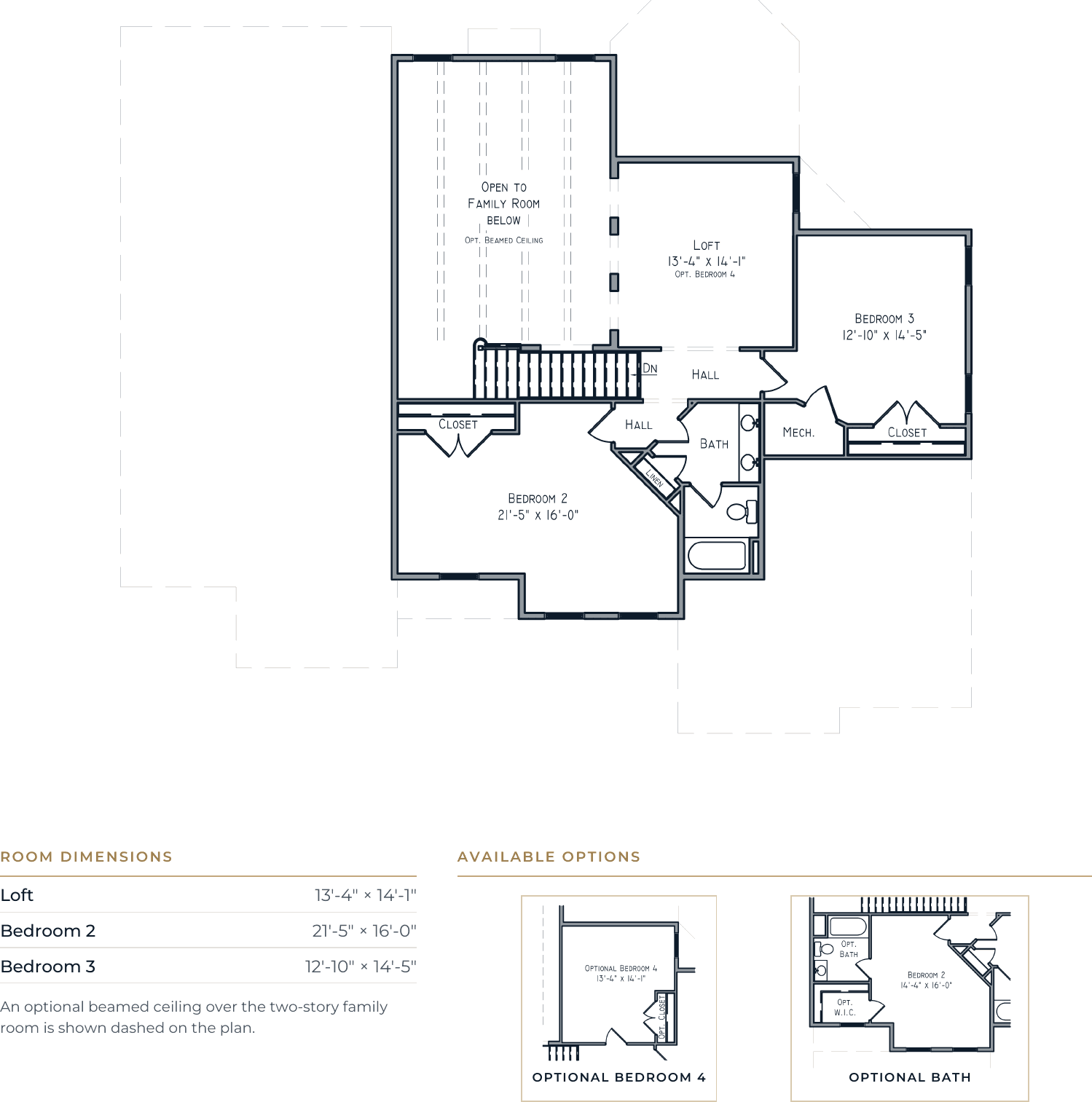 The Draftsman second floor drawing