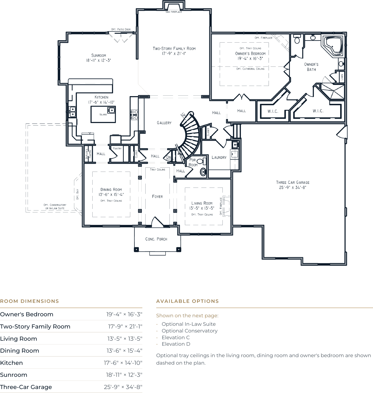 The Expressionist I first floor drawing