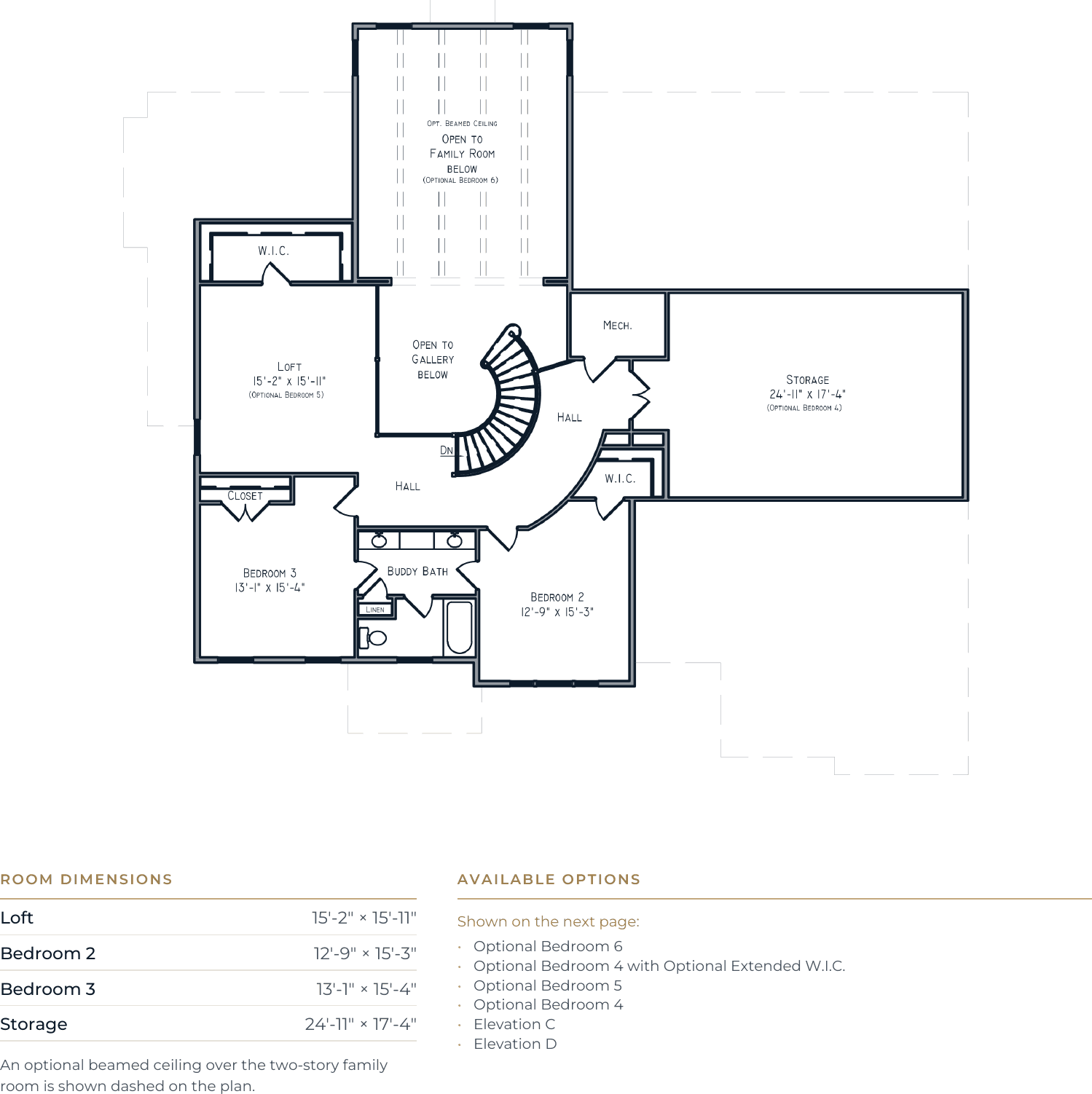 The Expressionist I second floor drawing
