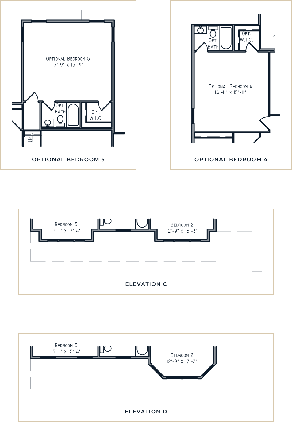 The Expressionist II second floor options drawing