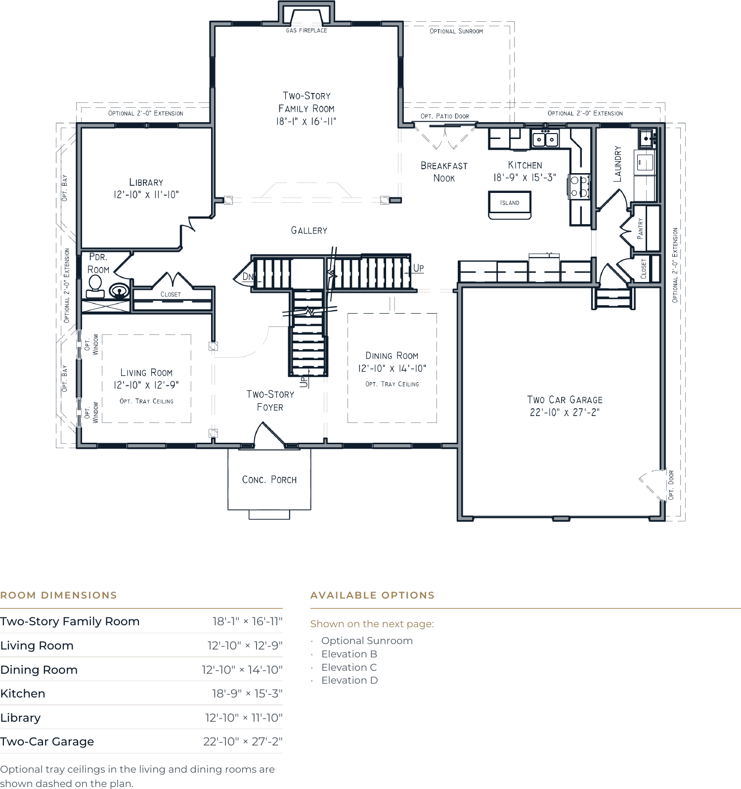 The Illustrator first floor drawing