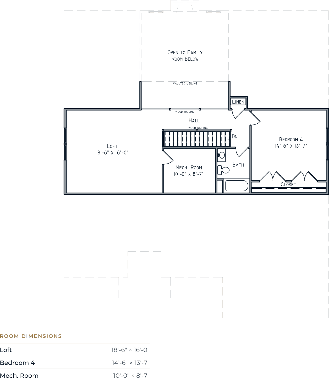 The Innovator optional second floor drawing