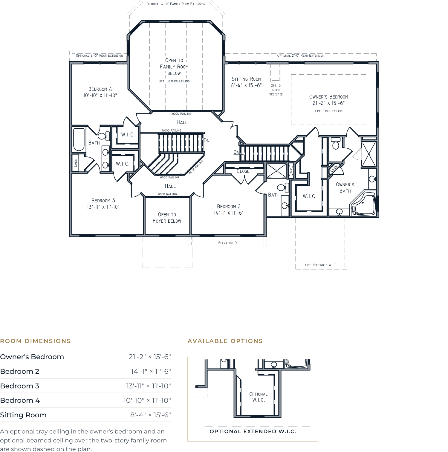 The Pioneer I second floor drawing