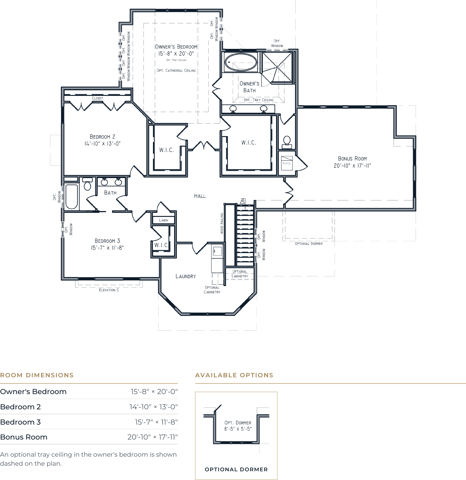 The Poet second floor drawing