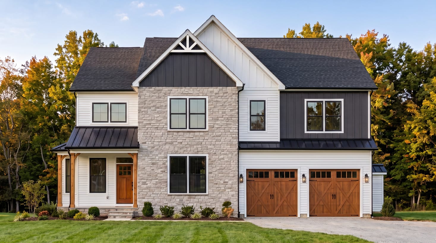The Romantic front elevation